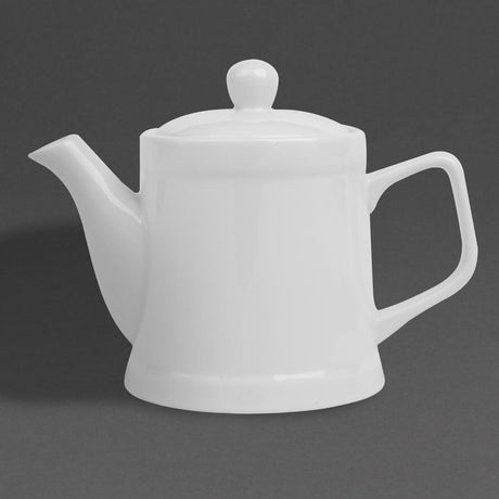 Olympia Whiteware Pier Teapot - 500ml (Box 2) HY548 - Whisk Hospitality - HY548