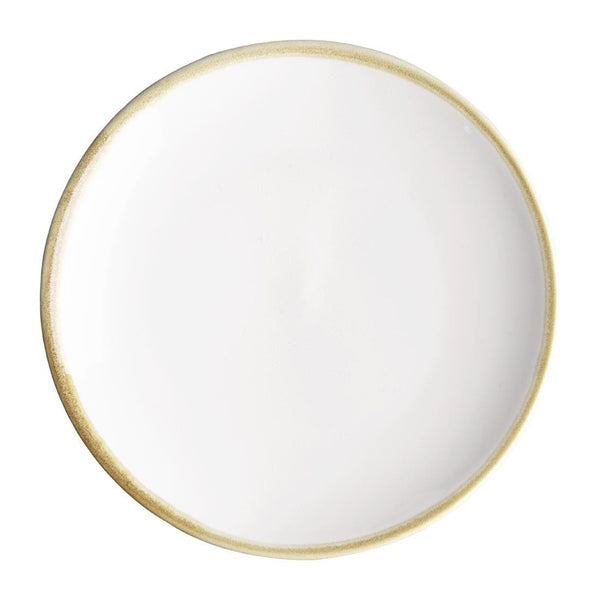 Olympia Kiln Chalk Round Coupe Plate - 7" (Box 6) FB980 - Whisk Hospitality - FB980