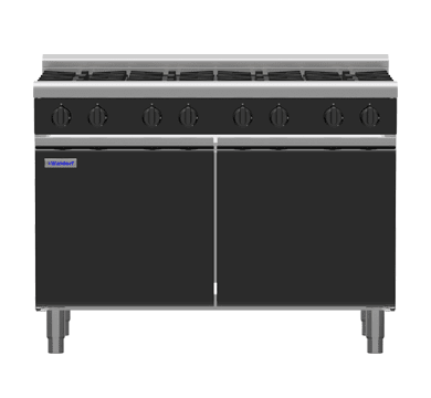 Waldorf Bold Rnlb8800G Cd 1200Mm Gas Cooktop Low Back Version Cabinet Base - Whisk Hospitality - RNLB8800G-CD