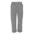 Whites Vegas Big Black & White Check Trousers Polycotton - Size M BA002 - M - Whisk Hospitality - BA002-M