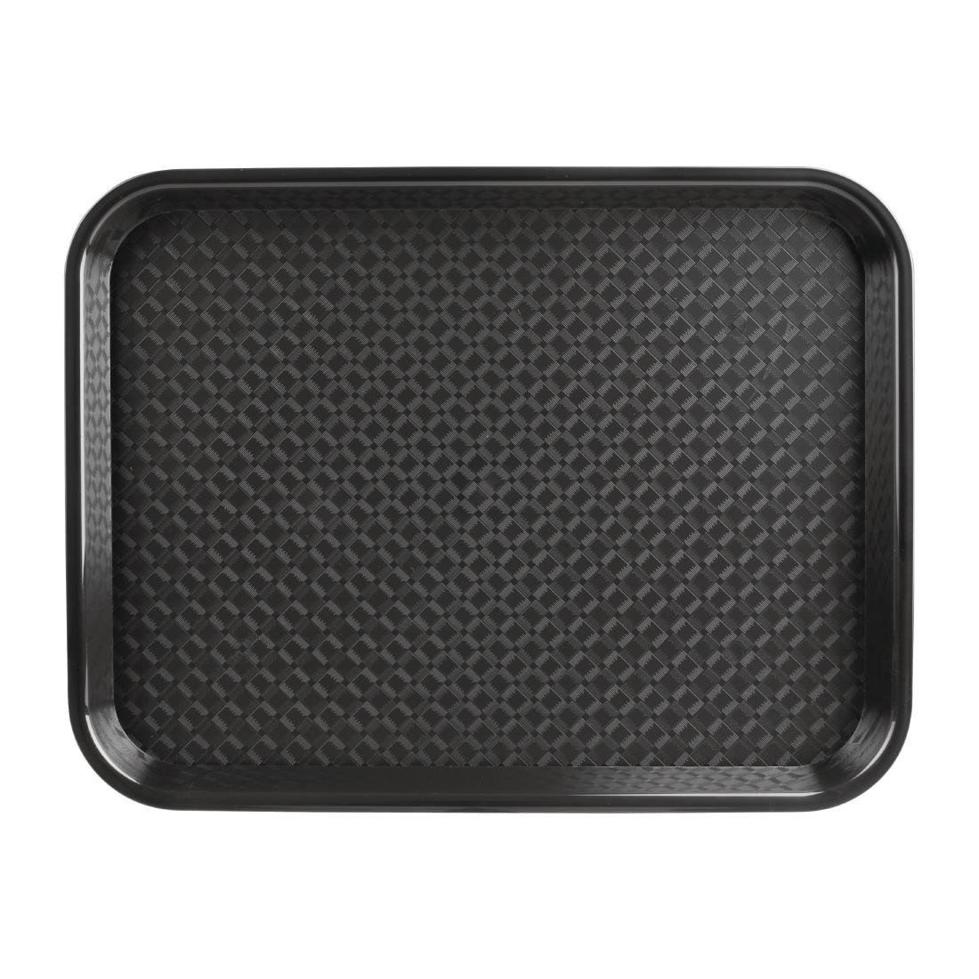 Olympia Kristallon Foodservice Tray Black - 350x450mm P507 - Whisk Hospitality - P507