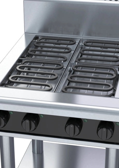 Waldorf Bold Rnb8400E Ls 600Mm Electric Cooktop Leg Stand - Whisk Hospitality - RNB8400E-LS