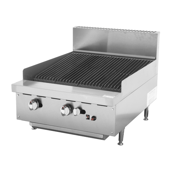 Brenner Forge 800 Series Char Grill Top NG with 2 Burners BREG8C-600N - Whisk Hospitality - BREG8C-600N