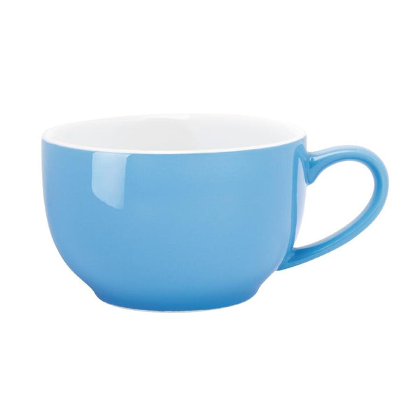 Olympia Cafe Coffee Cup Blue - 230ml 8fl oz (Box 12) HC403 - Whisk Hospitality - HC403