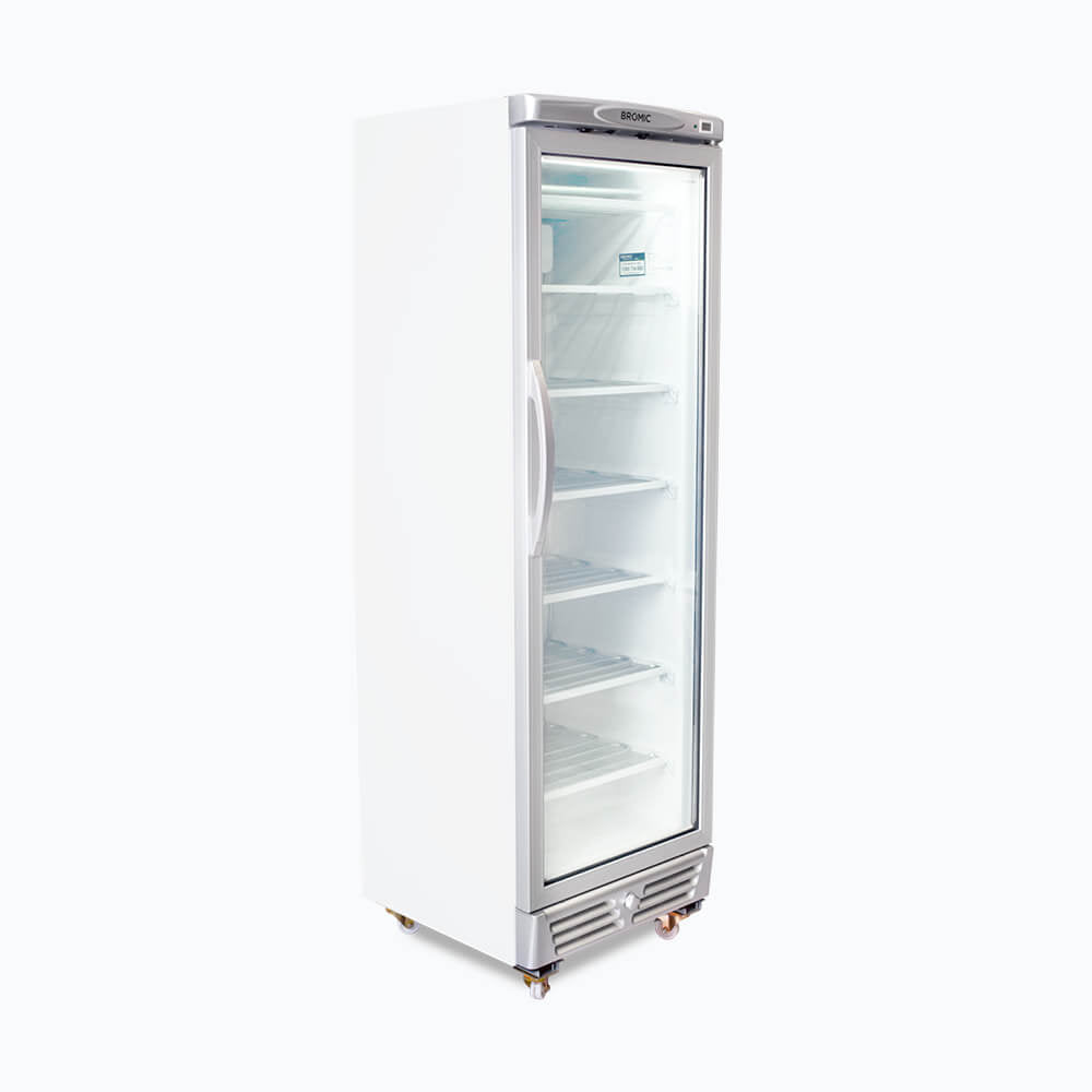 Bromic Upright Display Freezer - 300L - 1 Door - Flat Glass - Whisk Hospitality - UF0374S-NR