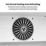 Thermaster Upright Glass Door Beverage Fridge - SDC - 178B - Whisk Hospitality - SDC-178B