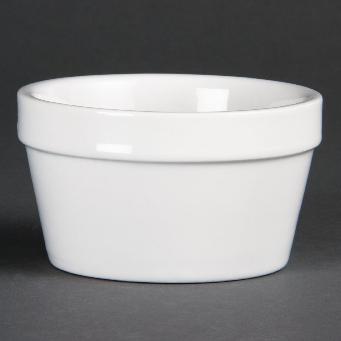Olympia Tapas Ramekin White 95mm 3.75" (Box 6) DK829 - Whisk Hospitality - DK829