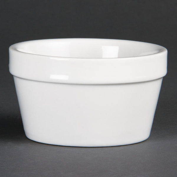 Olympia Tapas Ramekin White 95mm 3.75" (Box 6) DK829 - Whisk Hospitality - DK829