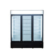 AG 1500L Triple Door Upright Display Fridge - Glass Door CU1500TNG - Whisk Hospitality - CU1500TNG