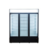 AG 1500L Triple Door Upright Display Fridge - Glass Door CU1500TNG - Whisk Hospitality - CU1500TNG