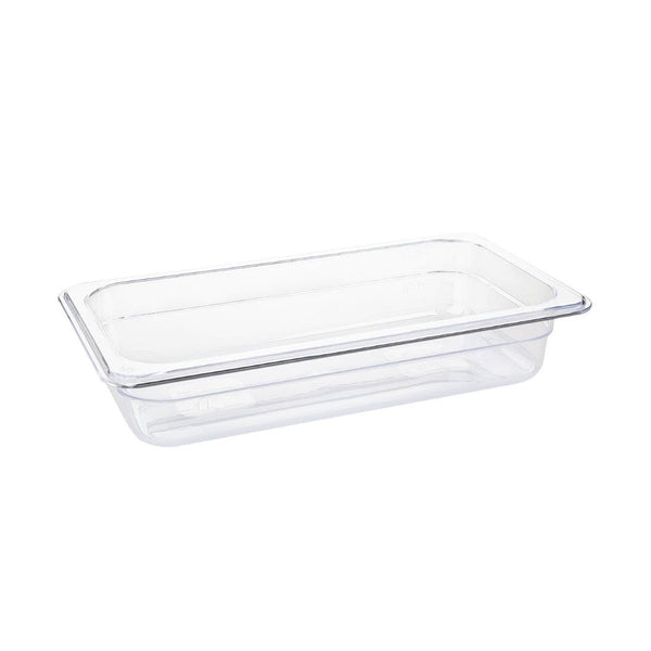 Vogue Clear Polycarbonate - GN 1/3 65mm U232 - Whisk Hospitality - U232