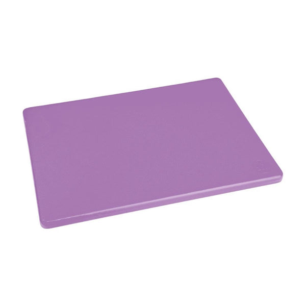 Hygiplas Low Density Chopping Board Small Purple - 305x229x12mm FX106 - Whisk Hospitality - FX106