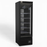 AG Supermarket Single Glass Door Upright Display Freezer - 450 Litre FSB450 - Whisk Hospitality - FSB450