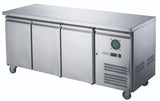 FED - X S/S Three Door Bench Fridge - XUB7C18S3V - Whisk Hospitality - XUB7C18S3V