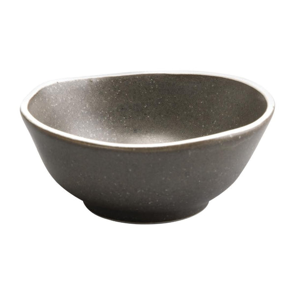 Olympia Chia Charcoal Dipping Dish 80x35(H)mm 3.1x1.3" 70ml 2.5oz (Box 12) DR820 - Whisk Hospitality - DR820