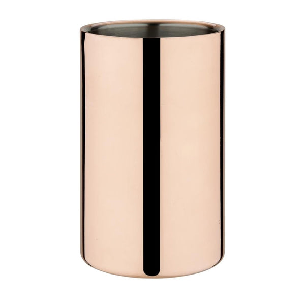 Olympia Copper Barware Wine Cooler Double Wall DR741 - Whisk Hospitality - DR741