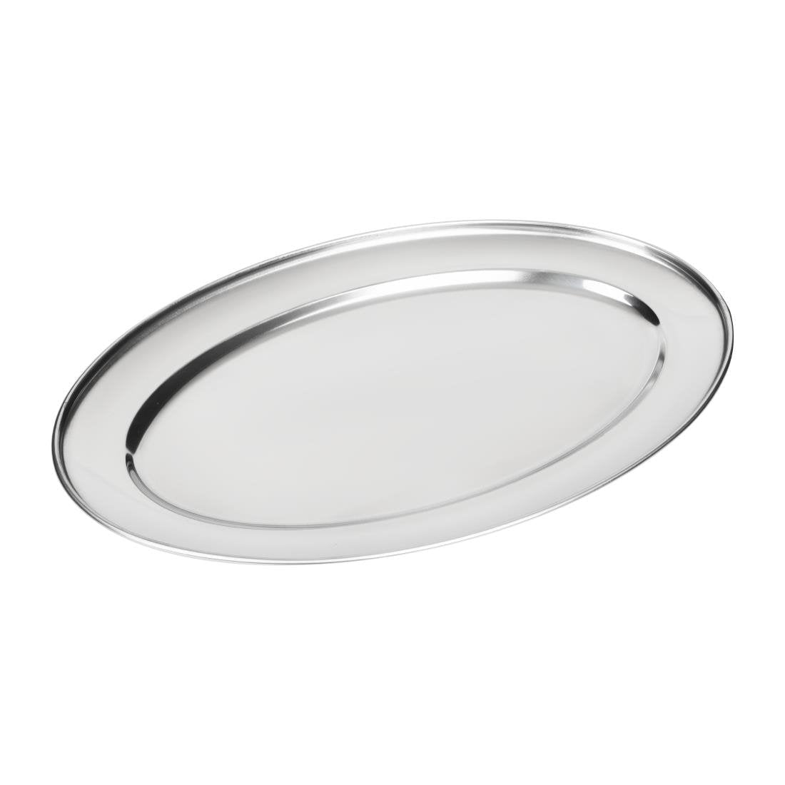 Oval Meat Flat St/St - 20" K367 - Whisk Hospitality - K367