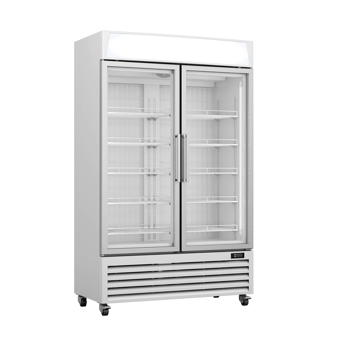 Thermaster Upright Double Glass Door Freezer LG - 800PF - Whisk Hospitality - LG-800PF