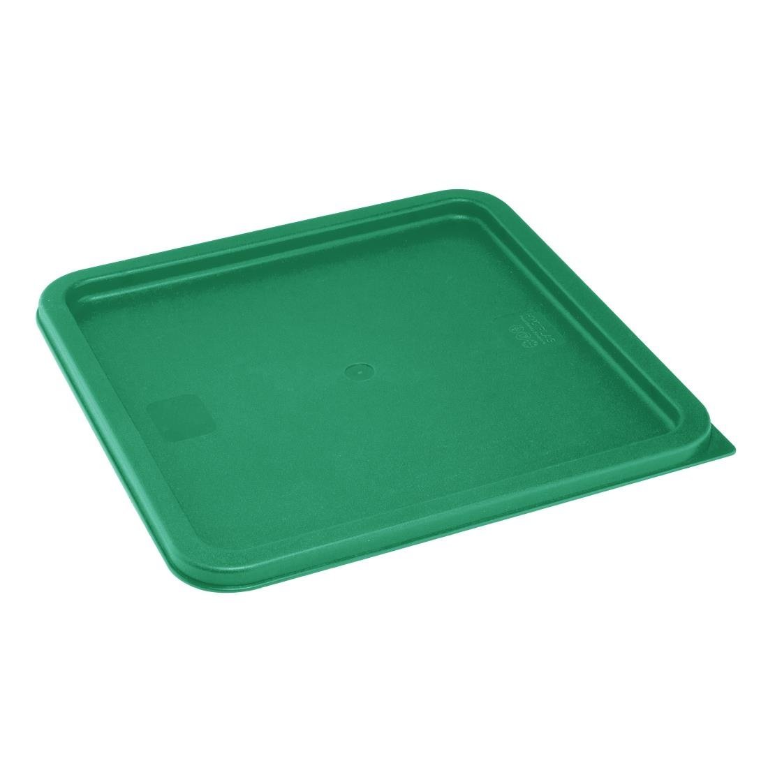 Hygiplas Square Green Lid for - 10/15/20Ltr HY415 - Whisk Hospitality - HY415