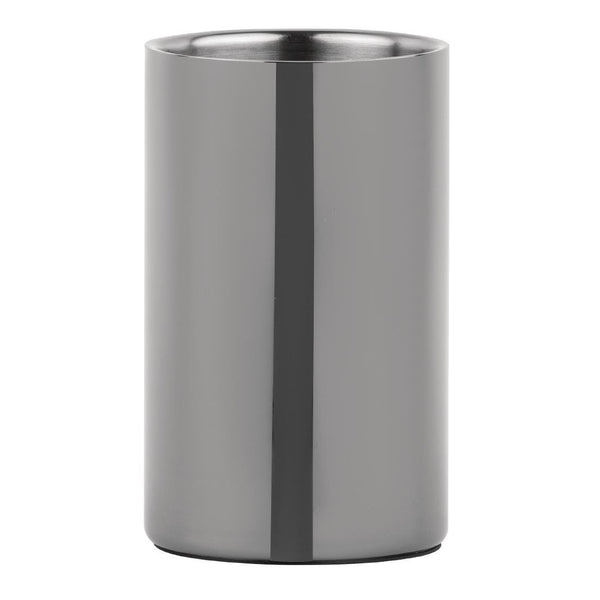 Olympia Gunmetal Barware Wine Cooler Double Wall DR743 - Whisk Hospitality - DR743