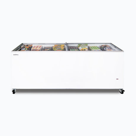Bromic Display Chest Freezer - 670L - Flat Glass Top - Whisk Hospitality - CF0700FTFG-NR