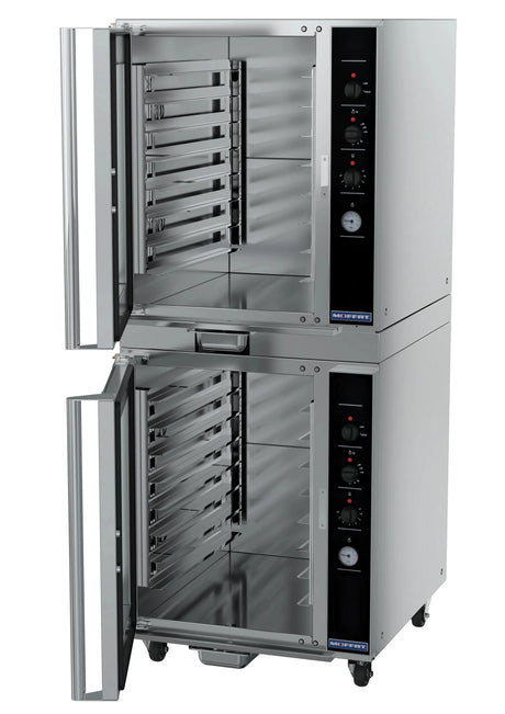 Turbofan P8M2 Full Size Tray Manual Electric Prover And Holding Cabinet Double Stacked 0 - Whisk Hospitality - P8M/2
