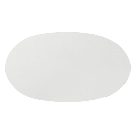 Fiesta Recyclable Lid for 500ml Oval Foil Container (Pack 200) HW084 - Whisk Hospitality - HW084