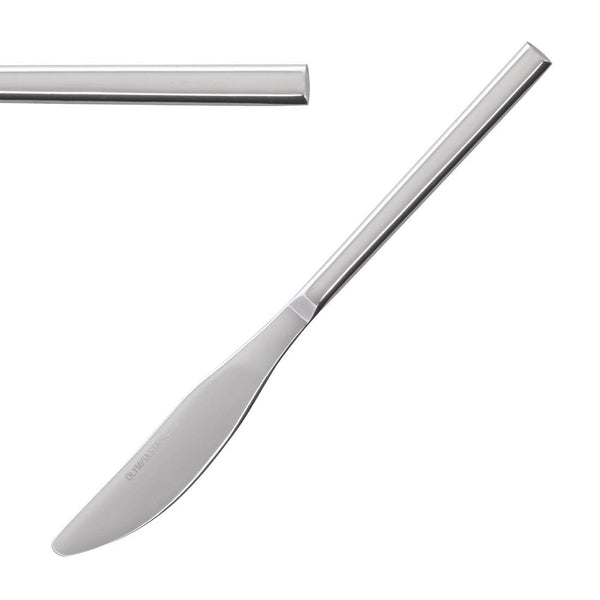 Olympia Napoli Dessert Knife 18/10 (Box 12) CB637 - Whisk Hospitality - CB637