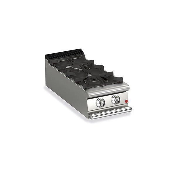 BARON 2 Burner Gas Cook Top Q70PC/G4005 - Whisk Hospitality - Q70PC/G4005