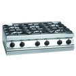Fagor 700 series natural gas 6 burner SS boiling top CG7 - 60H - Whisk Hospitality - CG7-60H