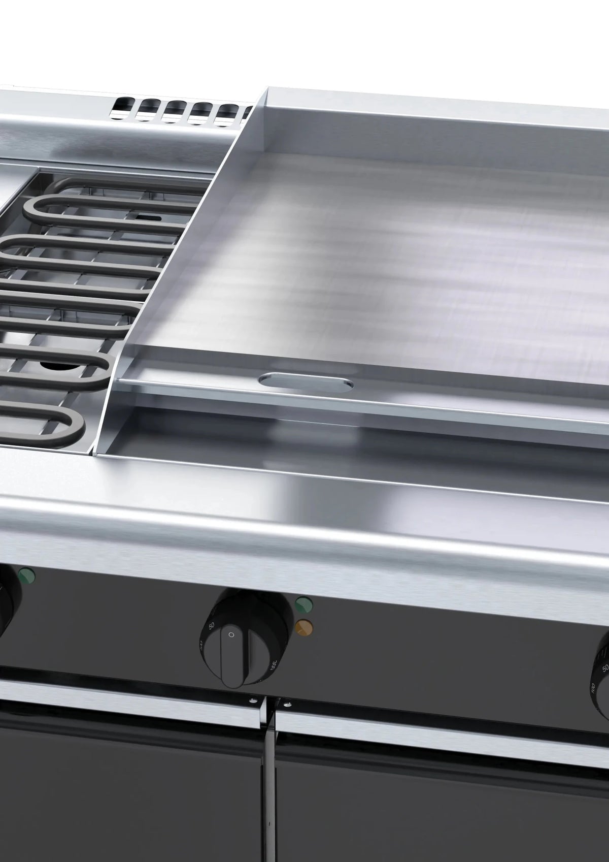 Waldorf Bold Rnlb8606E Cd 900Mm Electric Cooktop Low Back Version Cabinet Base - Whisk Hospitality - RNLB8606E-CD
