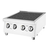 Apuro Induction Hob Four Zone - 2x3kW CU558 - A - Whisk Hospitality - CU558-A