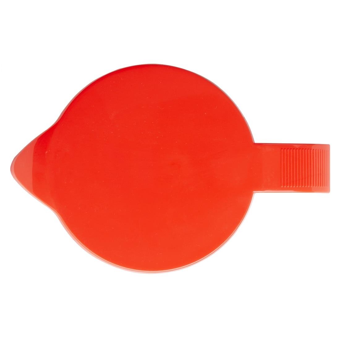 Olympia Kristallon Lid for 1.4Ltr Polycarbonate Jug Red CE285 - Whisk Hospitality - CE285