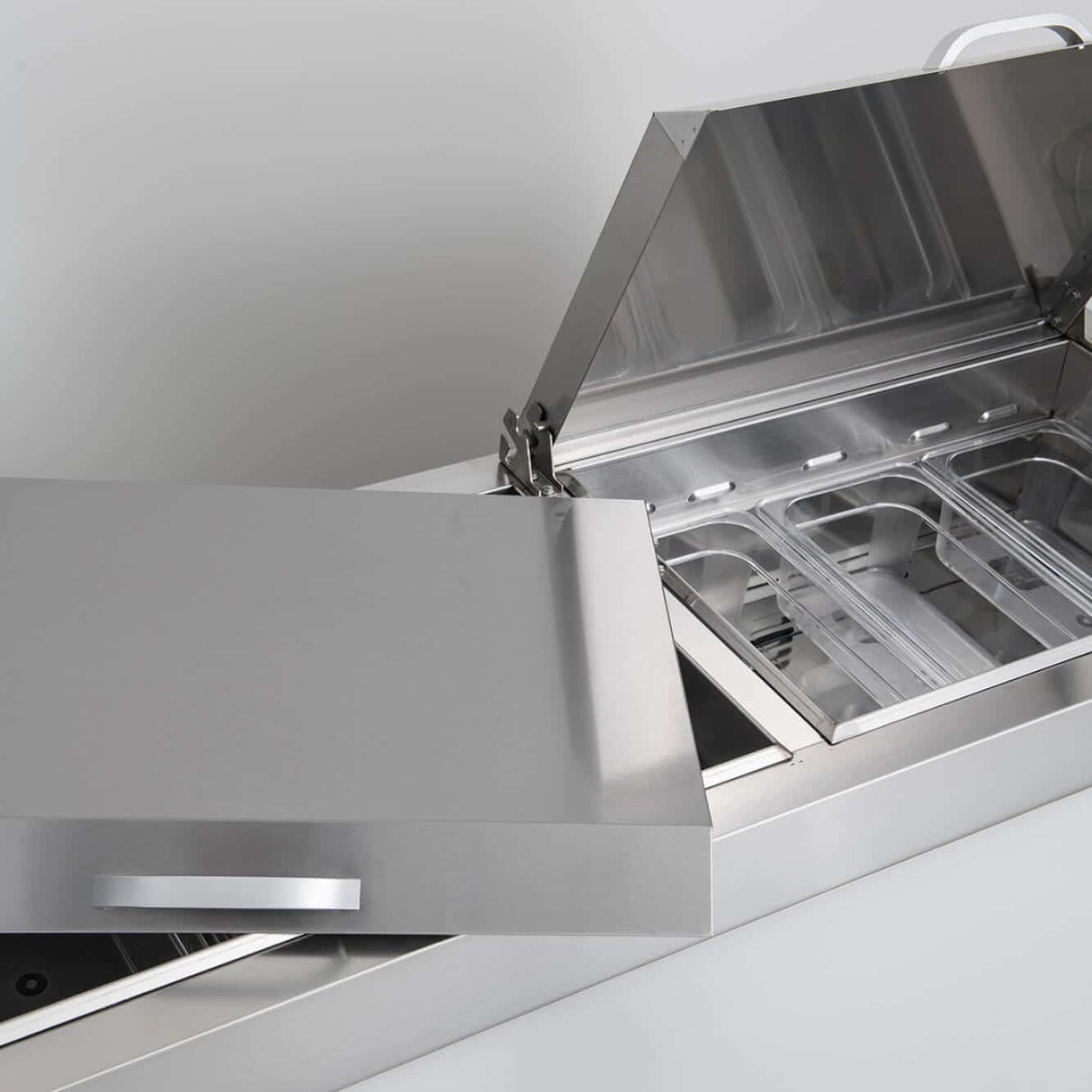 Bromic Pizza Prep Fridge - 3 Doors - 2370mm - 12 Pans - Whisk Hospitality - PP2370