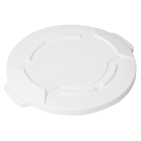 Vogue Round Container Lid White - 398mm 38Ltr GG795 - Whisk Hospitality - GG795