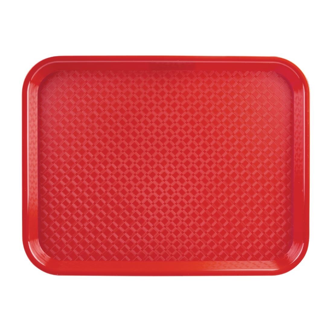 Olympia Kristallon Foodservice Tray Red - 305x415mm P504 - Whisk Hospitality - P504
