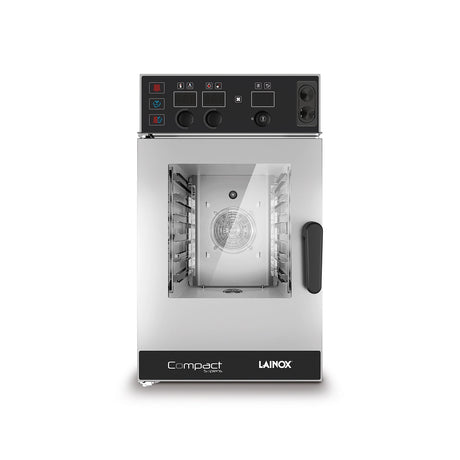 LAINOX 6 x 1/1GN Sapiens Compact Electric Direct Steam Combi Oven with Manual Controls - Whisk Hospitality - COES061R