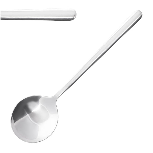 Olympia Henley Soup Spoon St/St (Box 12) C453 - Whisk Hospitality - C453
