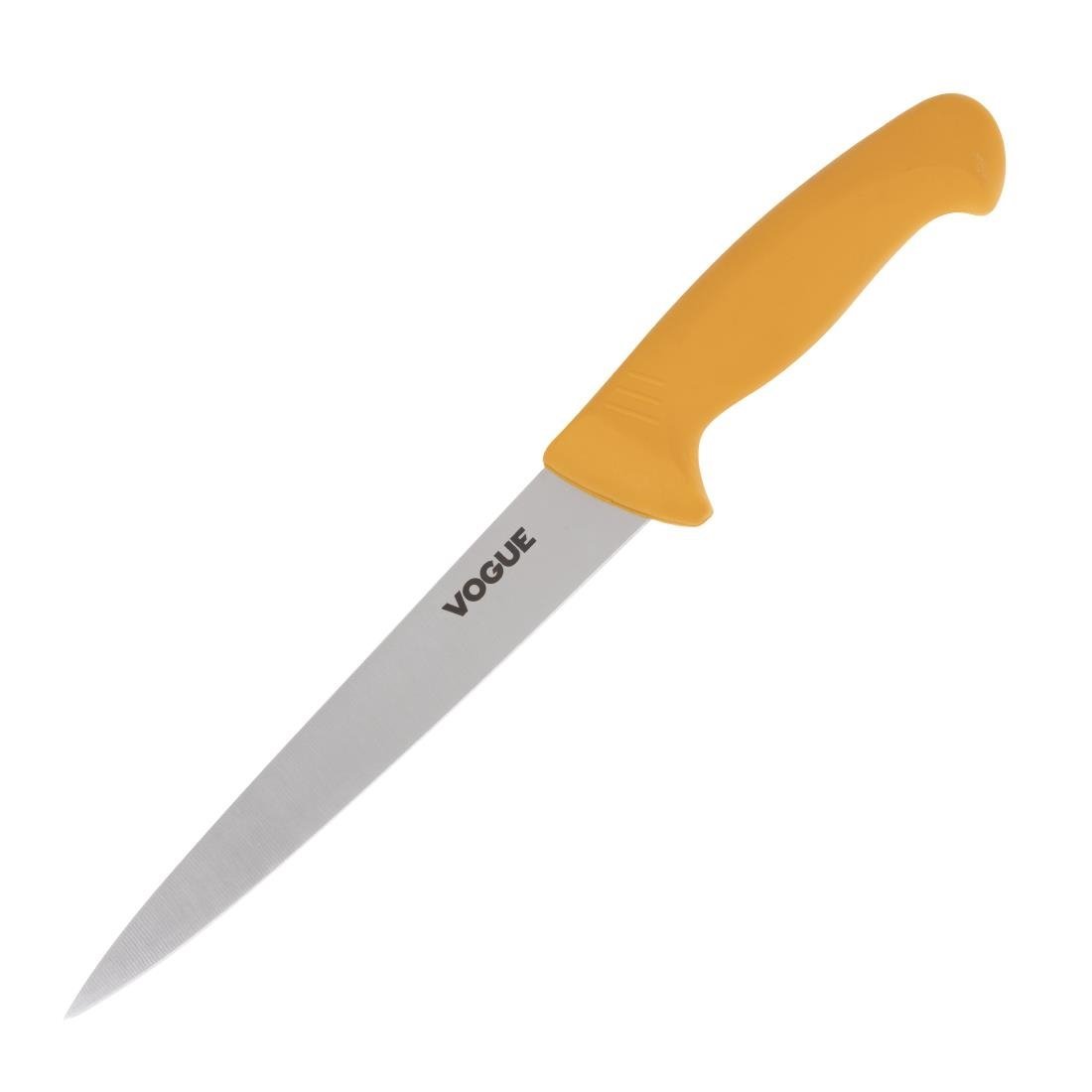 Vogue Soft Grip Pro Flexible Fillet Knife - 200mm 8" GH525 - Whisk Hospitality - GH525