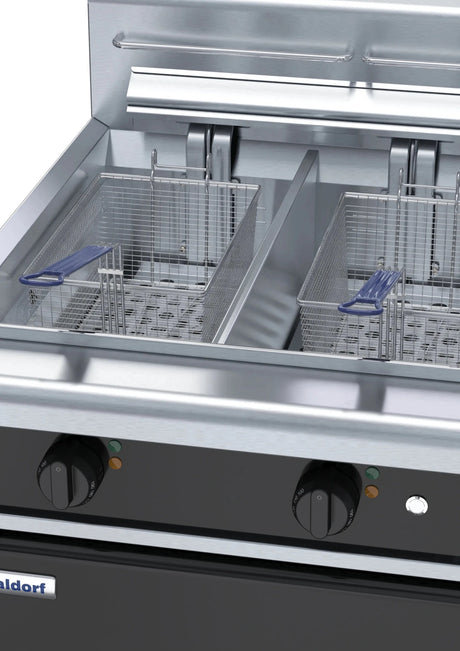 Waldorf Bold Fnb8235E 600Mm Twin Pan Electric Fryer - Whisk Hospitality - FNB8235E