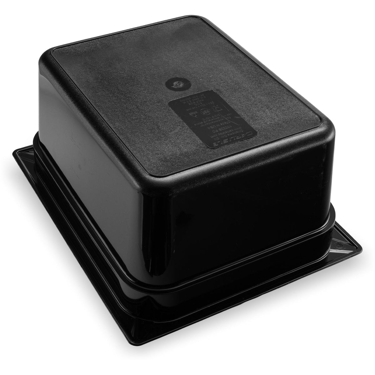 10222B03 – StorPlus™ Polycarbonate Food Pan 1/2 Size, 150mm Deep – Black - Whisk Hospitality - 10222B03
