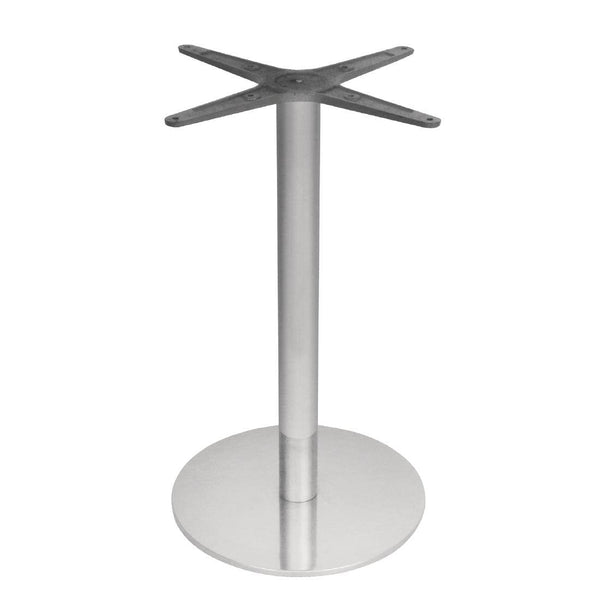Bolero St/St 304 Table Base - 400mm Round GK992 - Whisk Hospitality - GK992