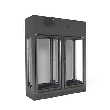 Fagor Single Zone 2 Doors Black Central Wine Cellar FWC - 2302 - 1CB - Whisk Hospitality - FWC-2302-1CB