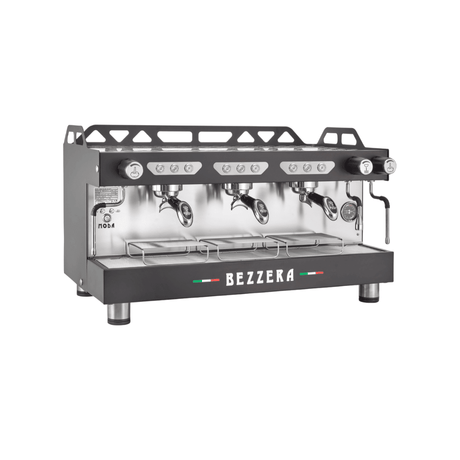 BEZZERA MODA DE 3 Group Espresso Machine Black MODADE3B - Whisk Hospitality - MODADE3B