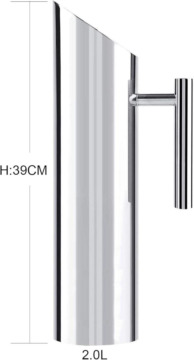 Stainless Steel Water Jug - 1.7L - Whisk Hospitality - 492453