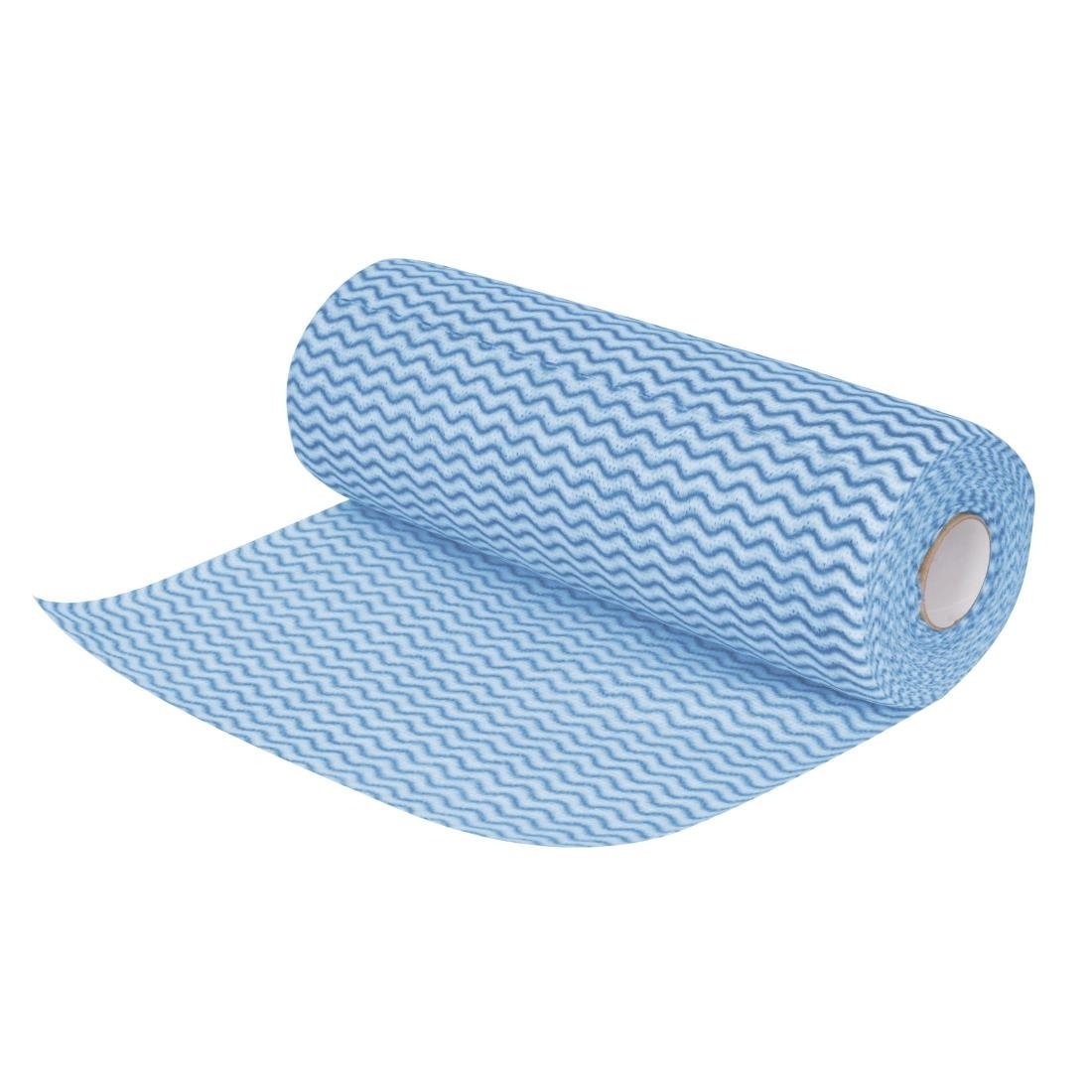 Jantex Non Woven Cloths Blue (Roll 100) CS806 - Whisk Hospitality - CS806