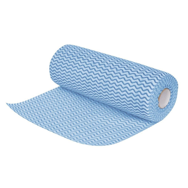 Jantex Non Woven Cloths Blue (Roll 100) CS806 - Whisk Hospitality - CS806