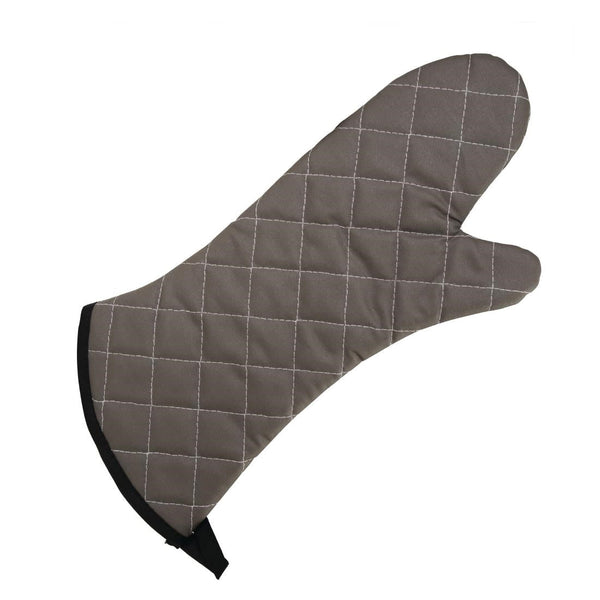 Vogue Flame Retardant Oven Mitt Tan - 430mm CL583 - Whisk Hospitality - CL583