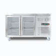 Bromic Under Bench Display Fridge - 282L - 2 Doors - Glass - Whisk Hospitality - UBC1360GD-NR