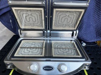 SpidoCook SPO20PT Glass Double Ceramic Contact Grill - Whisk Hospitality - 3PA-7052-2025B0021494